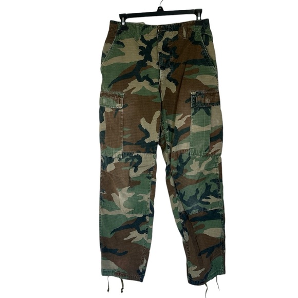 Camp pants with drawstring legs and adjustable waist size S - Picture 1 of 5